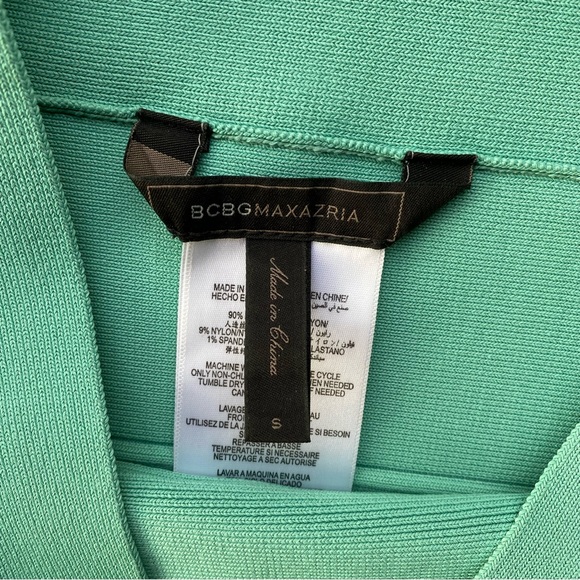BCBGMaxAzria Bandage Skirt Mint - Picture 3 of 4